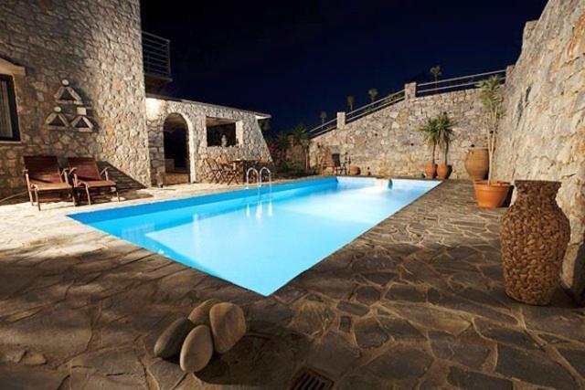 Aoritis Villas Lampini Bagian luar foto