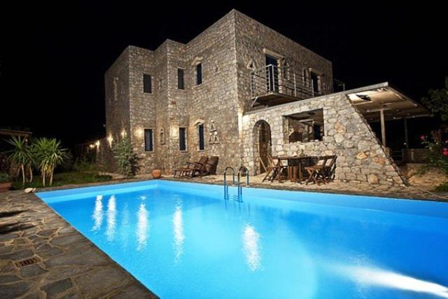 Aoritis Villas Lampini Bagian luar foto