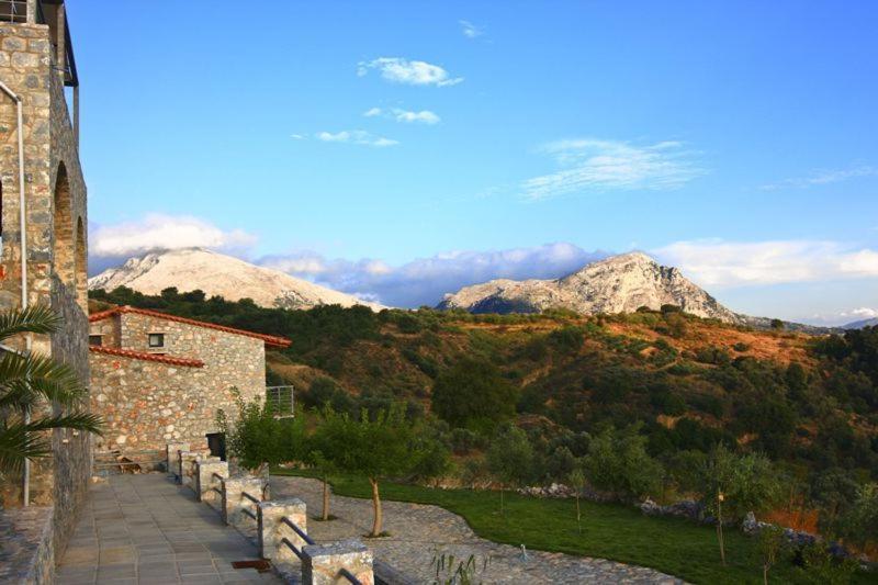 Aoritis Villas Lampini Bagian luar foto